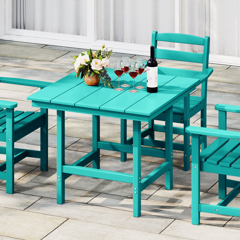 Table de salle à manger 36 ", Turquoise