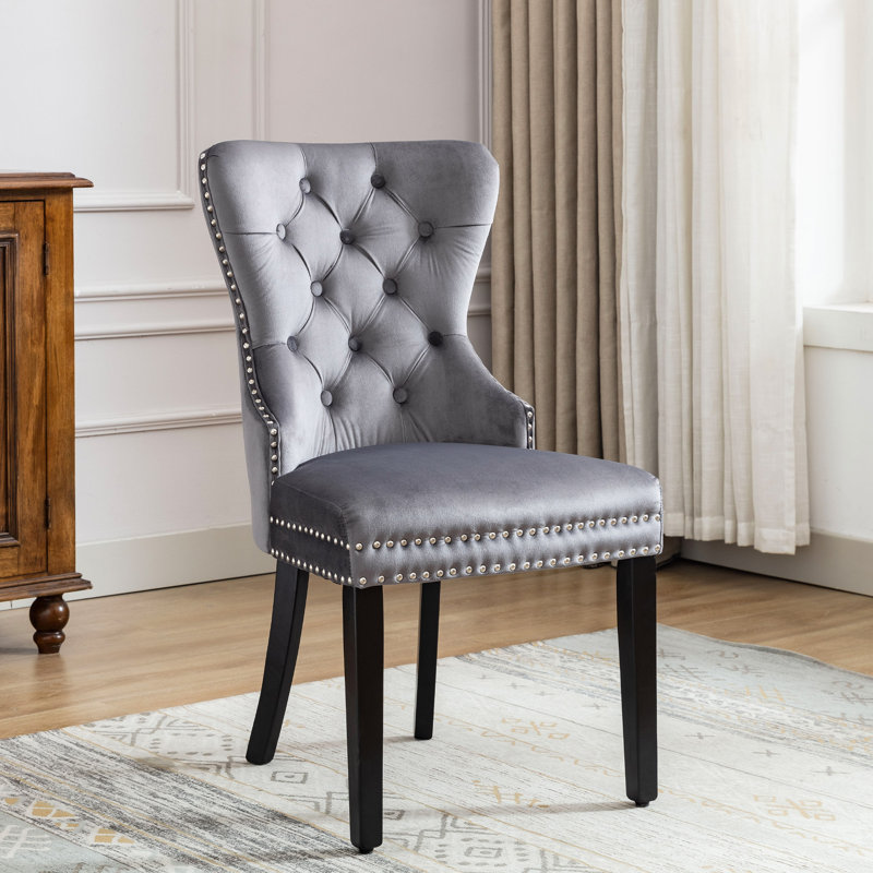 Delman Solid Wood Dining Chair