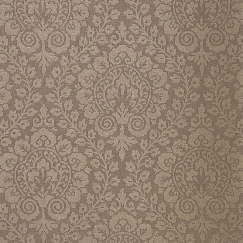 Tissu damassé intérieur / extérieur Amalfi, Fumée