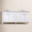 Ensemble de meuble-lavabo double 72 po Readington-112592509