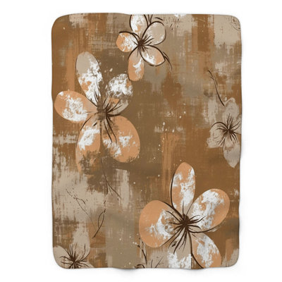 Earthy Grunge Garden - 1 pièce Sherpa Premium