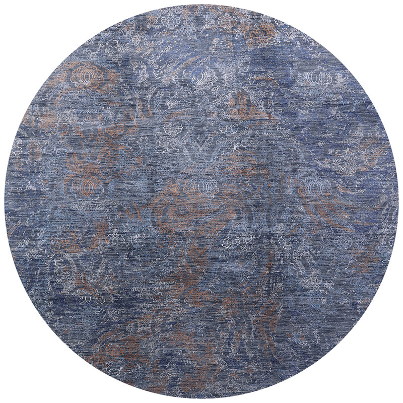 Husman Indoor Rug, Round 5'