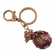 Feng Shui Import 2'' W Bronze/Red Key Chain