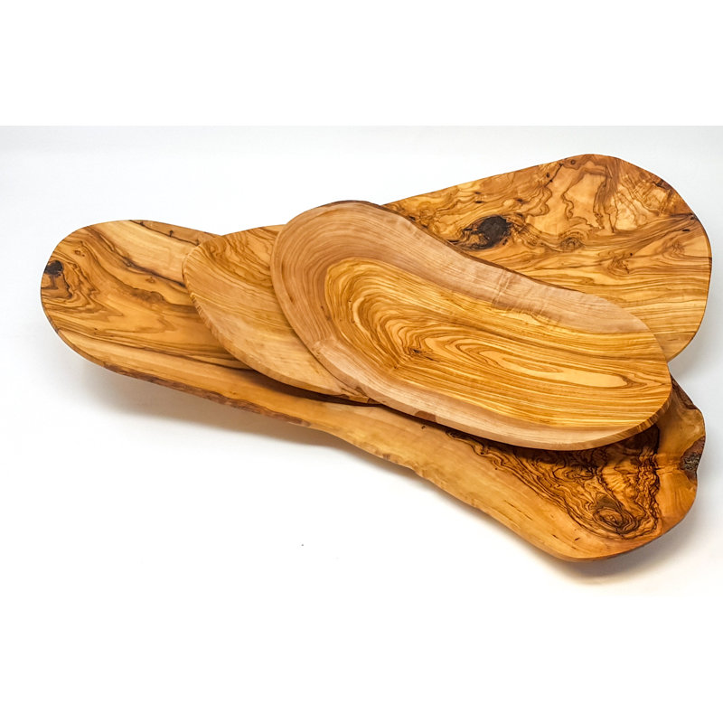 August Grove Felippe Wood Fruit Bowl