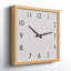 Apia 15.75'' Solid + Manufactured Wood Wall Clock