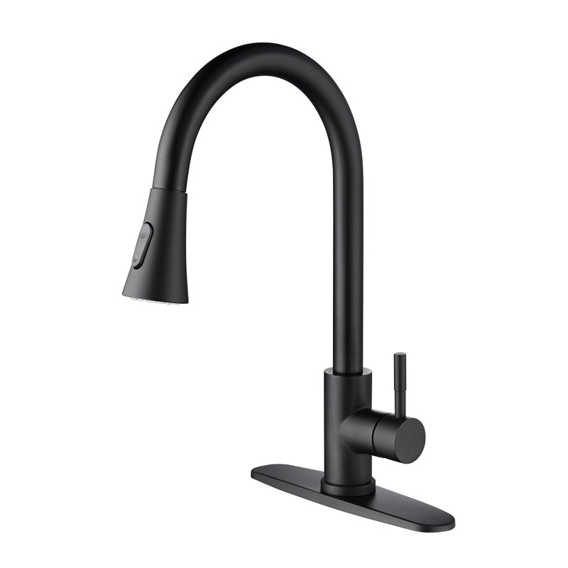 Pull Down Single Handle Kitchen Faucet