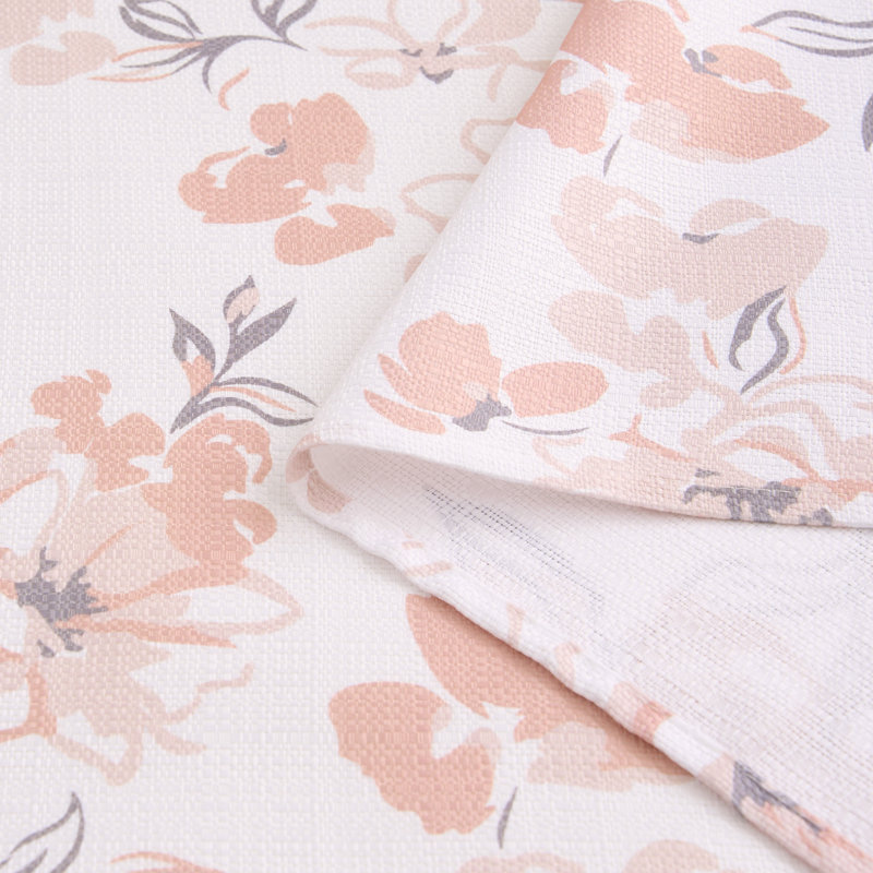 Eldrige Floral Shower Curtain 1-Piece