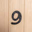 7.6cm H Iron House Number-102619071-102619072