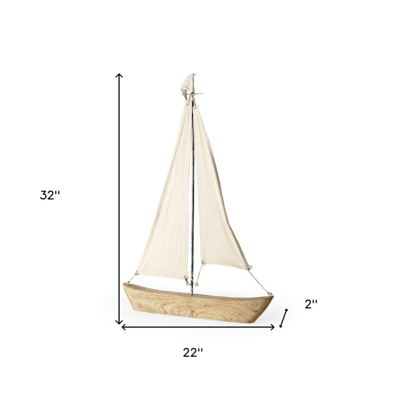 Tartane (Small), 32" H x 2.5" W x 22" D