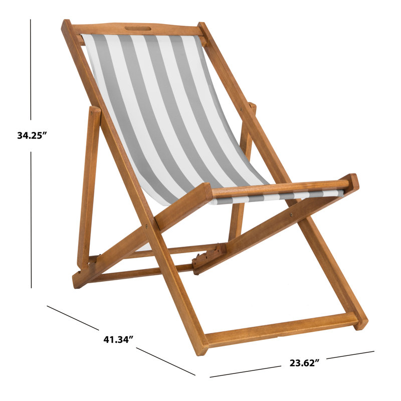 Chaise de patio Winston, Gris