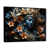 Black Floater Framed