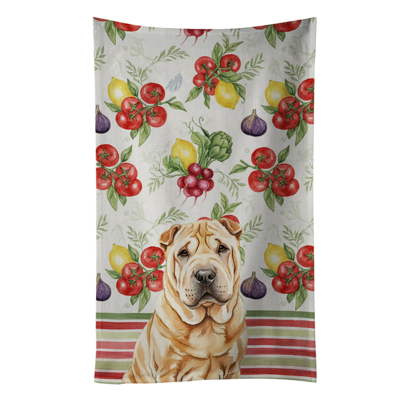 Serviette de cuisine Red Shar Pei, Red Shar Pei