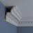 6 3/4"H x 4 3/4"P x 8 3/8"F x 94 1/2"L Dentil Crown Moulding
