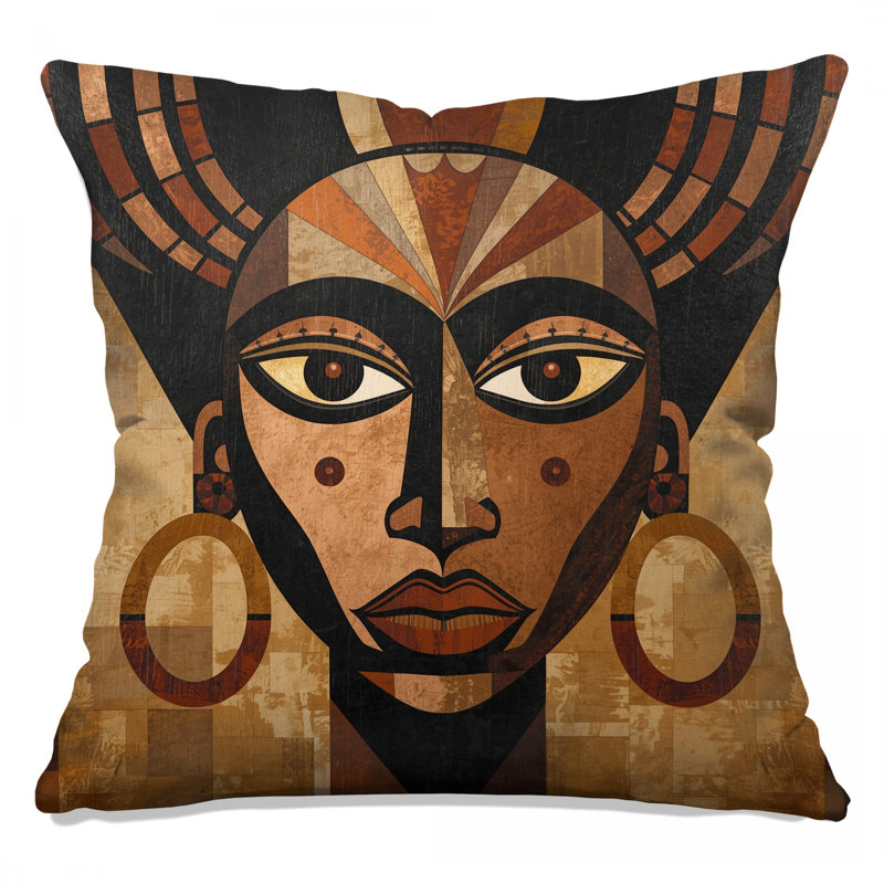 Coussins décoratifs géométriques, 16 po x 16 po