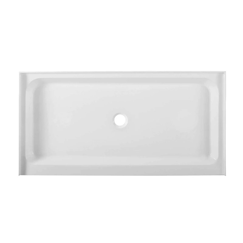 Base de douche simple l 60 po x P 32 po