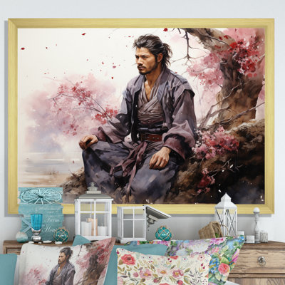 Asian Art Samurais Resolve V, reproduction d'art sur toile