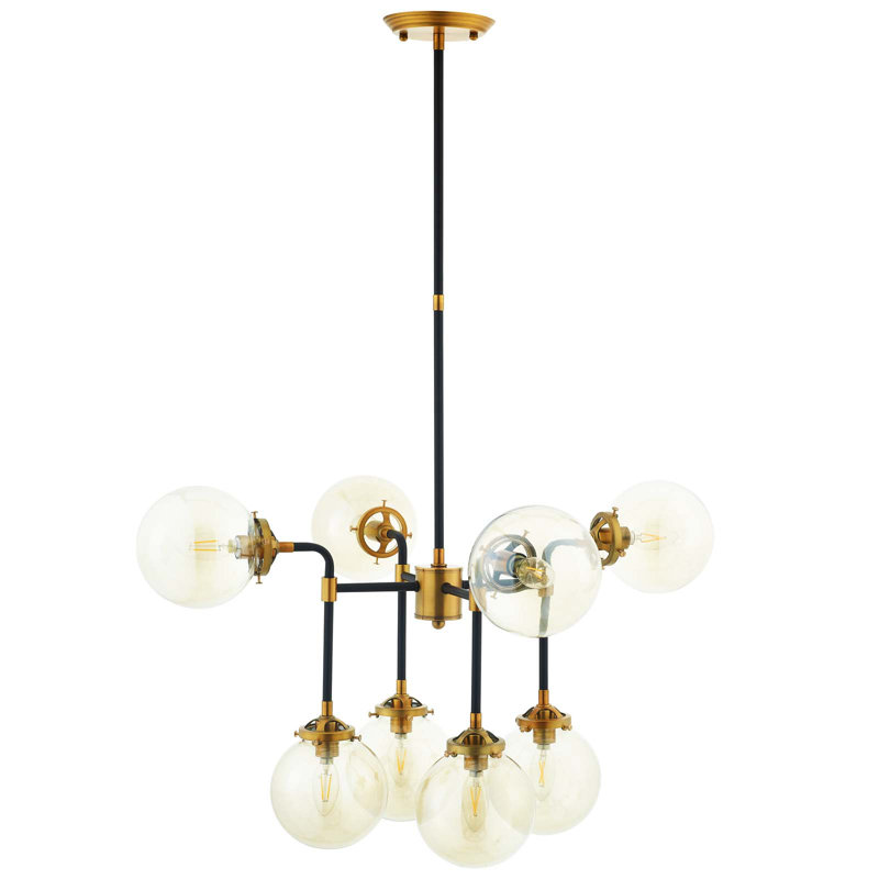 Lustre suspendu 8 lumières Ambition