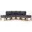 Brause 5 Piece Lounge Chair with Cushions-1009888980-1009888981