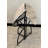 Tri-Fold Steel Frame Round Bistro Table