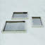 3 Piece Stepped Nesting Tray Set-Nickel