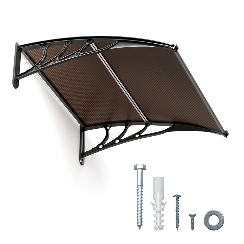 Window Door Awning, 40" H x 37.4" W x 40" D