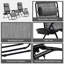 Ensemble de chaises avec table d'appoint Outsunny
