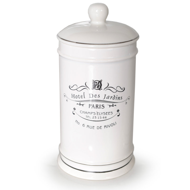 Contenant de rangement pour salle de bain en coton paris