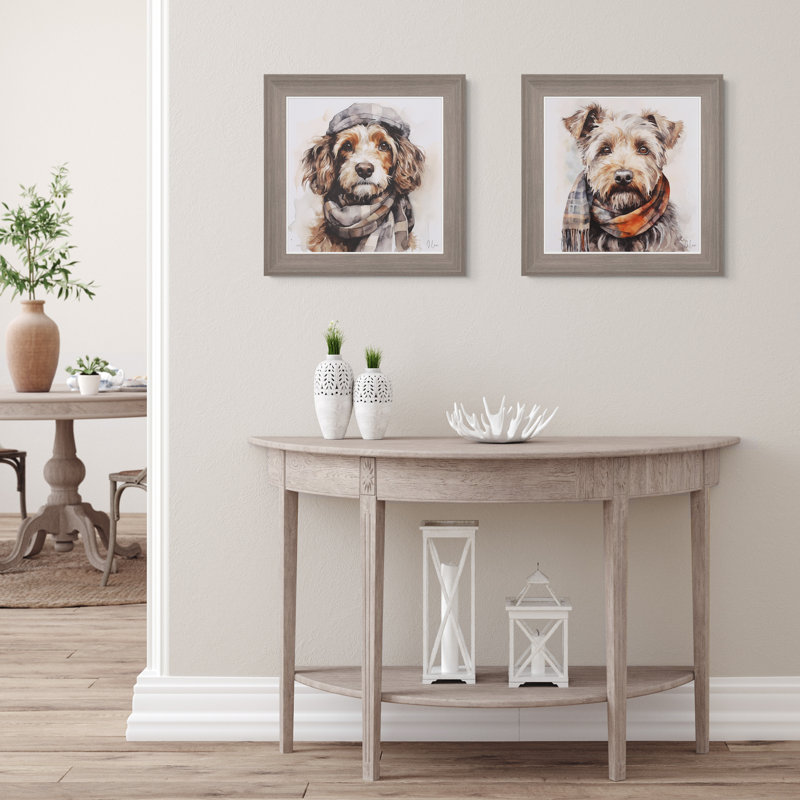 Teddy Framed Canvas Wall Art