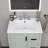 Modern 24" Freestanding Bathroom Vanity With Ceramic Sink-45203801
