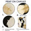 Abstrait Glam Collage, peinture sur toile - Collage II-55948784-116162025-116162037