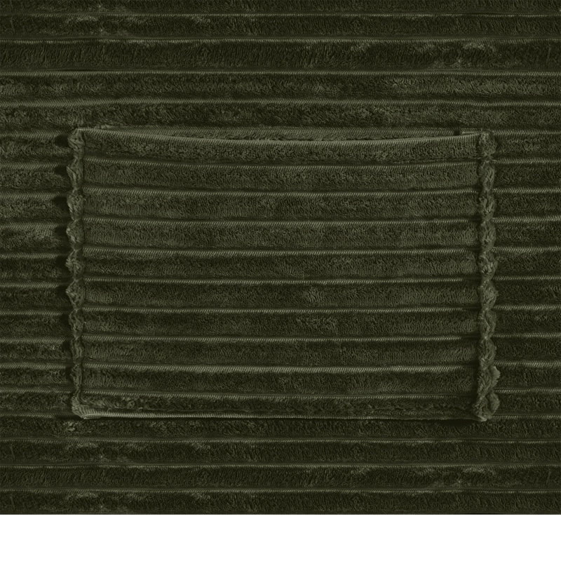 Canapé modulaire 76 po Cloud, Tissu vert