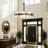 Jackeline 31.1" W 8-Light Crystal Drum Chandelier-1262035193