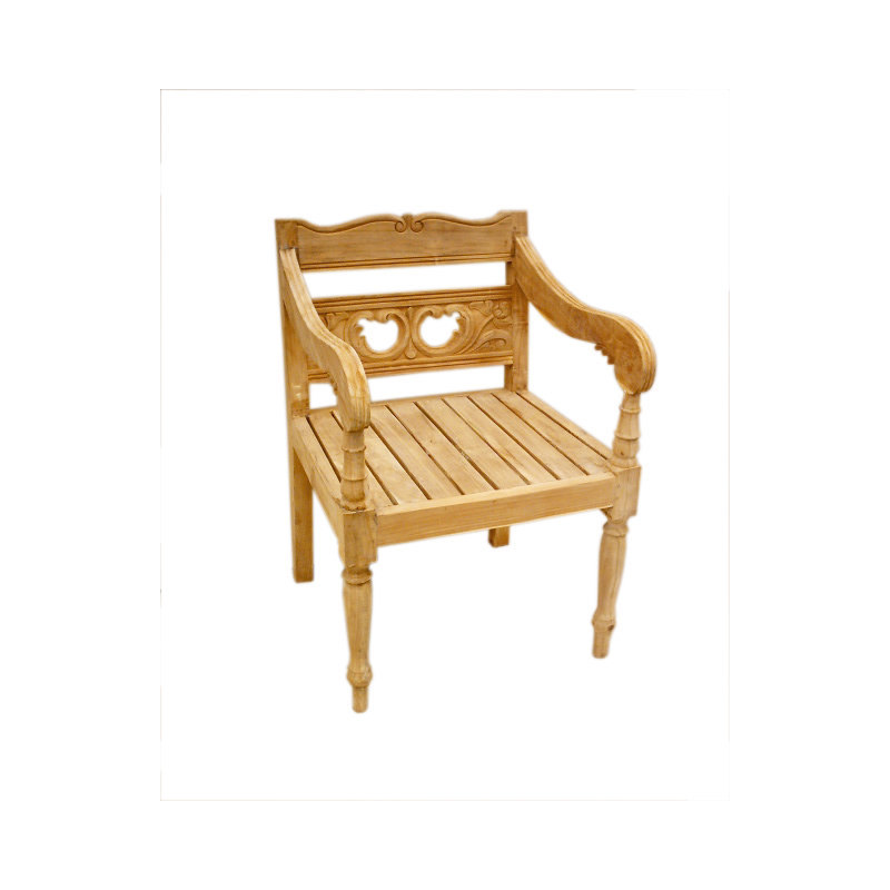 Chaise de patio teck Proulx