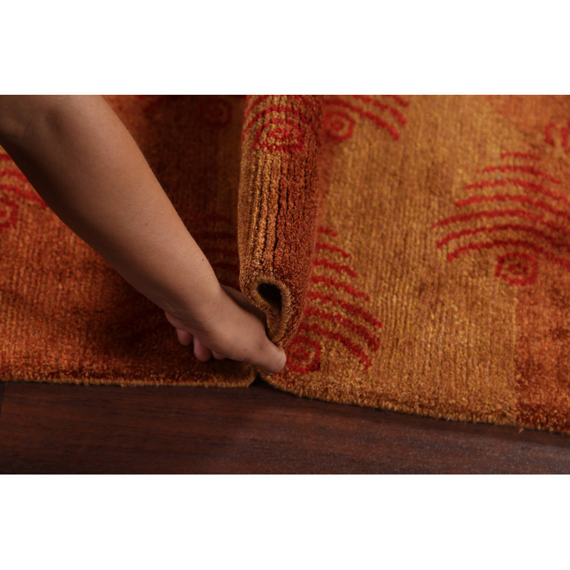Tapis noué à la main One-of-a-Kind Rashanna
