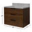 Ensemble de meuble-lavabo mural simple 30 po Mitchell-1136470372-1136470374