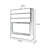 Built-in wood burning stove Domestic wood stove