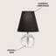 Lampe de table transparente 16 po Charlton-1510059827