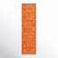 Danette Wool Rust Area Rug-1369996904