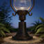 Lampe sur pied en bronze antique Carriage House