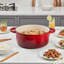 Living And Home Cast Iron Round Dutch Oven-123286305-123286306