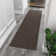 Custom Cut Non-Slip Rubberback Scrape Indoor/Outdoor Extra Long Runner Rugs for Hallway, Kitchen, Living Room, Garage, and Patio