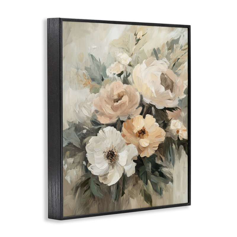 Art giclée encadré noir par , H 14 po x l 11 po, Giclée encadrée noir minuit