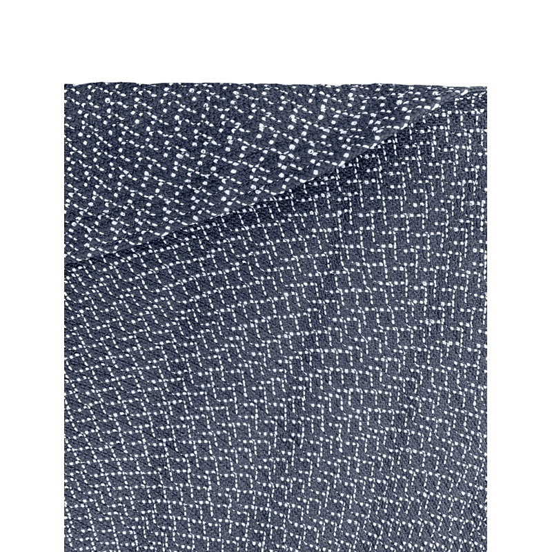 Tapis décoratif galaxie tressée Rohde, 96 po x 132 po ovale
