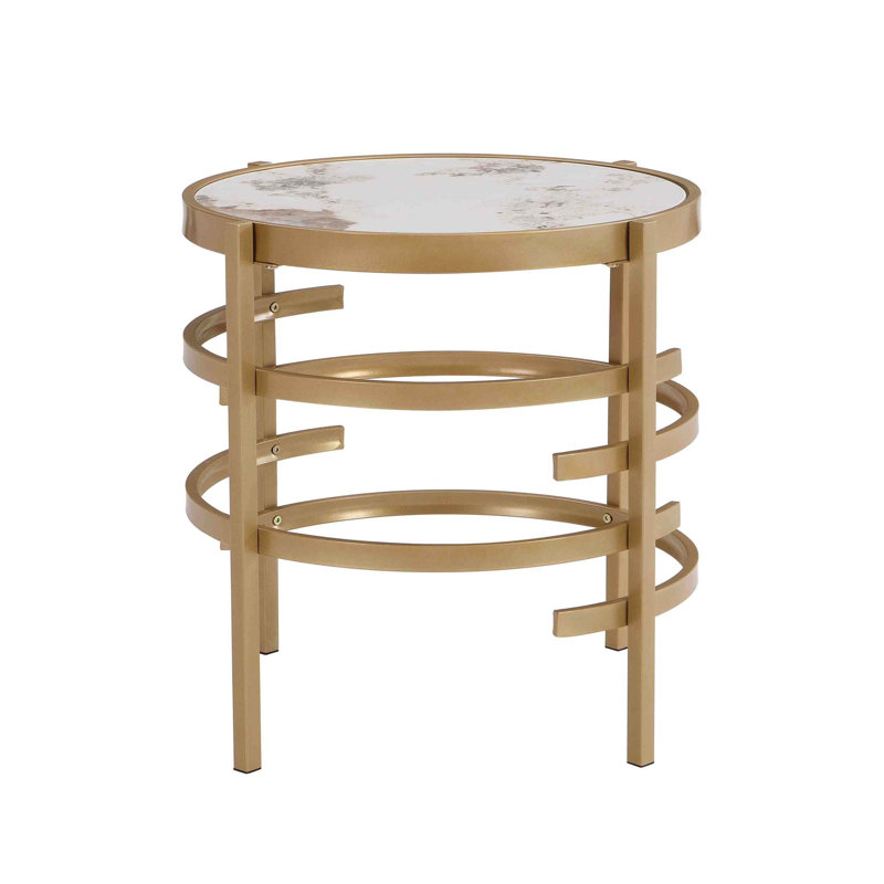 Side Table With Distinctive Design And Functionality