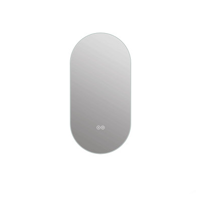 48*30 inch Smart Wall Mounted LED Touch Screen Anti-fog Mirror Bathroom Mirror, Barber Shop Mirror