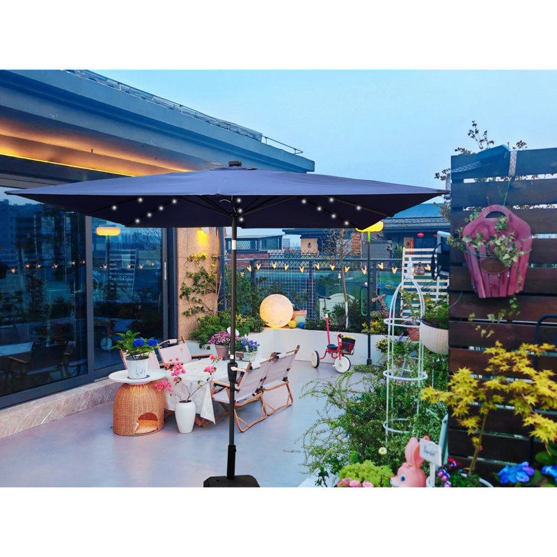 Parasol solaire carré en acier pour terrasse, abat-jour imperméable moderne
