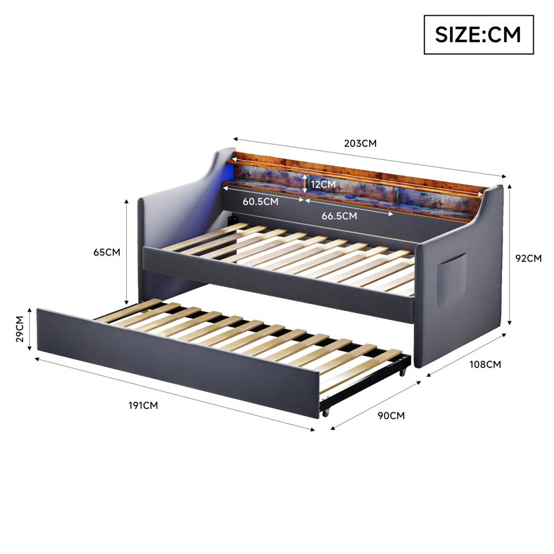 Single (3') Daybed
