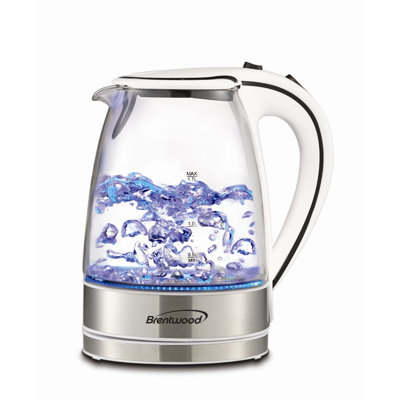 Brentwood 1.7 Quarts Glass Electric Tea Kettle