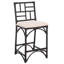 Tabouret de bar avec coussin Christine-125847878