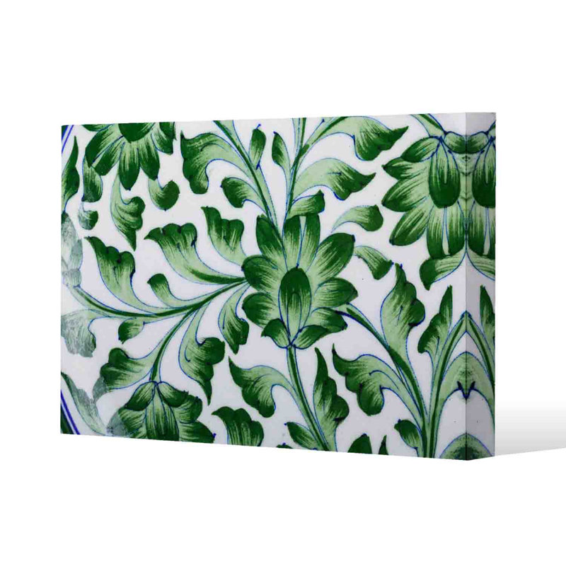 Painted Pottery Pattern by Andrew Lee - Wrapped Canvas Print, 41cm H x 61cm W x 4cm D